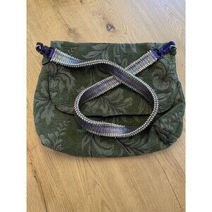 OOAK Handmade Fiber Art Handbag w/ 2 Woven Safety Pin Straps Wearable Art